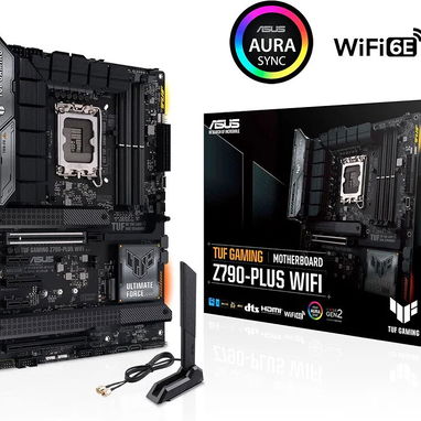 Kit...ASUS..TUF Gaming Z790-Plus WiFi LGA 1700 (Intel 14ª, 12ª y 13ª..Intel Core i7-13700K para juegos de 16 núcleos - 2/3