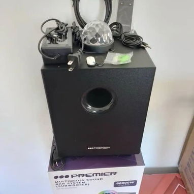 BARRA DE SONIDO / PREMIER / BOCINA CON SUBWOOFER / NUEVO / ALTA CALIDAD DE SONIDO / - Img 112685609