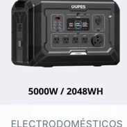 Estacion de energía Oupes mega2 2048wh  2100wt continuo y 5000w el pico - Img 56469973