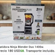 🔥 ¡POTENCIA NINJA A UN PRECIO IMPERDIBLE! 🔥IDEAL PARA NEGOCIOS  🥤NINJA PROFESSIONAL BLENDER DUO - Img 57549636