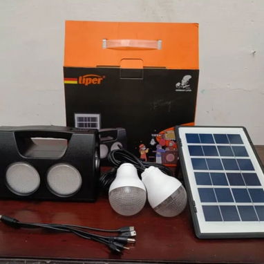 Lámpara recargable + panel solar - Img 115253714