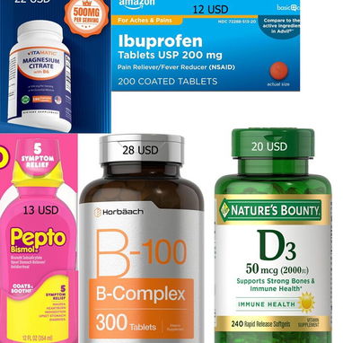 Tabletas de ibuprofeno, 200 unidades, 200MG - Img 118417924