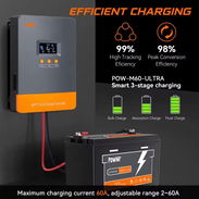 CONTROLADOR DE CARGA SOLAR MPPT DE 60 AMP POWMR - Img 57332332