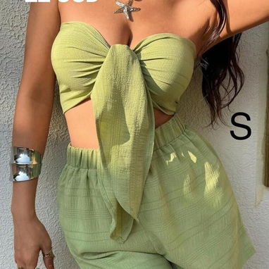 Short mezclilla y conjunto short y blusa - Img 122187265