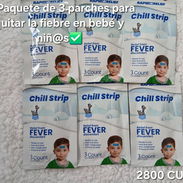 ALIVIO DE FIEBRE PARCHES PARA QUITAR LA FIEBRE LIBRE DE MEDICAMENTOS EL PAQUETE VIENE POR 3 - Img 58375708