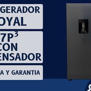 Refrigerador Royal 7 pies con dispensador nuevo en caja - Img 54979048