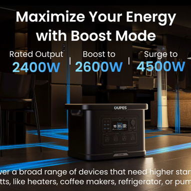 💡4500W-PICO / 2400W-NOMINAL. ESTACIÓN DE ENERGÍA OUPES 2232WH 4500WP/2400WN. ENTREGA GRATIS, GARANTÍA 1 MES. 54833699 - Img 114777052