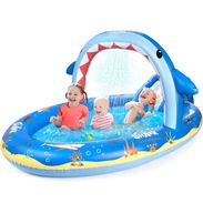 Piscina inflable con bomba de aire - Img 55728098