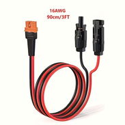 🔌 Cable Adaptador XT60i a Conector Solar – 16AWG | 3FT - Img 56527263