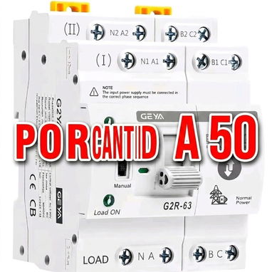 ¡OFERTA EXCLUSIVA AL POR MAYOR! PROTECCIÓN ELÉCTRICA Y TRANSFERENCIAS GEYA ⚡ 🇺🇸 Calidad y estándar de nivel Estados Un - 4/4