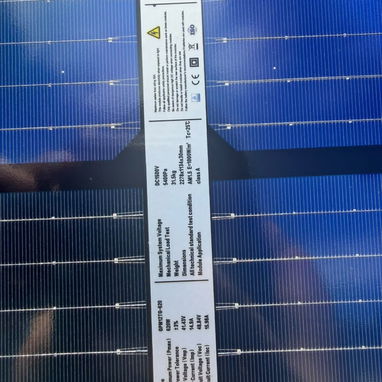 Panel Solar JMD BIFACIAL 620W - 2/3