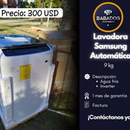 Lavadora Samsung Automática 9kg Inverter (Nueva con Factura) + Envío y Ensamblaje incluido!! - Img 54975574