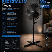 VENTILADOR DE PEDESTAL 16" MIDEA Nuevas en caja - Img 56446210