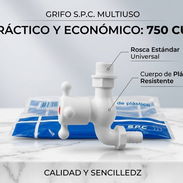 Grifo Plástico S.P.C: Solución Práctica y Económica! 🚰 ¿Necesitas una llave de agua resistente venta habana - Img 56053540