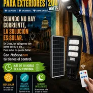 *Lámpara solar para exteriores de 200watts* - Img 56069539