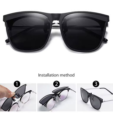 Gafas de sol estilo clip - Img 102577143