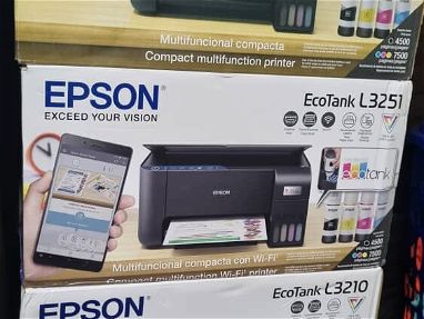 Impresoras 🖨 Epson // Impresoras Multifuncional Epson L3210, L3251, L3210. Todass en sus cajas 📦 Nuevas - Img main-image-45730113