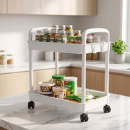 🛍️ Carrito de almacenamiento 2 niveles - Img 57421749