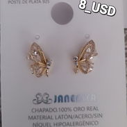 Finos Aretes _ Oro laminado - Img 54164036