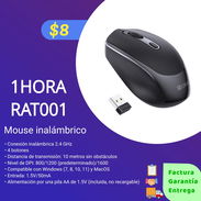 Mouse inalámbrico USB - Img 55055297