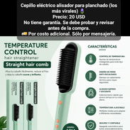 Cepillo eléctrico, secador blower, plancha y rizador de pelo (cabello) - Img 55808481