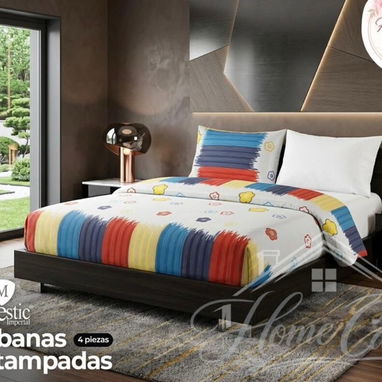 🌸 Juegos de sábanas 100% algodon - 4/6