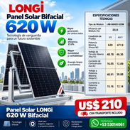 ☀️ PANEL SOLAR LONGi 620W BIFACIAL (HBR) - Img 57776688