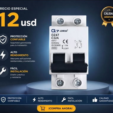 Protectores y breque 110v y 220v todos nuevos en sus estuches - 2/7
