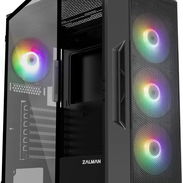 chasis zalman nuevo en su caja a estrenar. usb 3 frontal 4 fanes rgb - Img 54294940