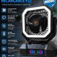 VENTILADOR RECARGABLE F22  66usd   Cada caja trae 6 ventiladores   Mínimo a comprar de 100 cajas  Almacén Cerro - Img 57396069
