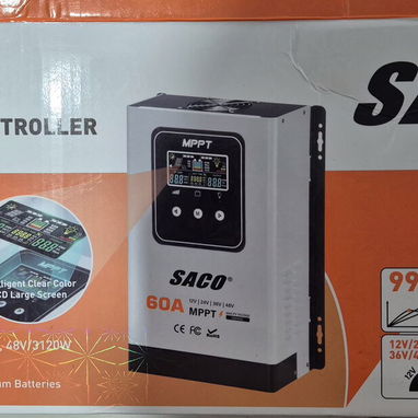 MPPT CONTROLADOR SOLAR MARCA SACO 60A - 2/2