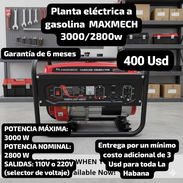 Planta Eléctrica de Gasolina ⛽, 3000/2800 watts - Img 55312194