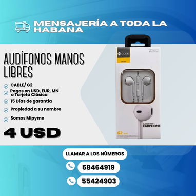 AUDÍFONOS DE CABLE DE VARIOS MODELOS Y PRECIOS - Img 108358144