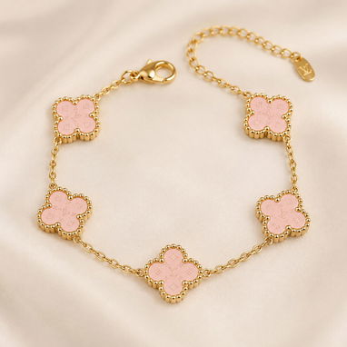 Disponible solo la pulsera hermosa original en su caja colaboración con Louis Vitton oro laminado 18K - 3/3