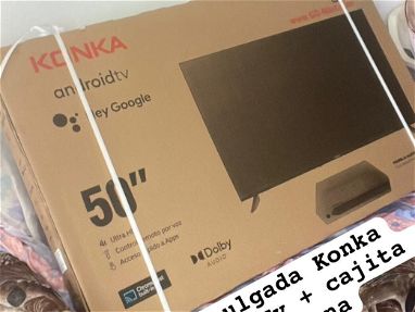Televisor konka de 50 pulgadas smart tv nuevo en caja con cajita externa incluida - Img main-image-45728620