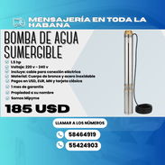 📢 BOMBA SUMERGIBLE 1.5HP U.S.K. 💲 Precio: 185 USD - Img 55618733