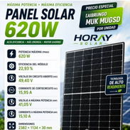 Panel Solar HORAY SOLAR 620W – Alta Eficiencia - Img 56877556