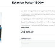 Estacion Pulsar 1800w nueva sellada en caja!! - Img 58237150