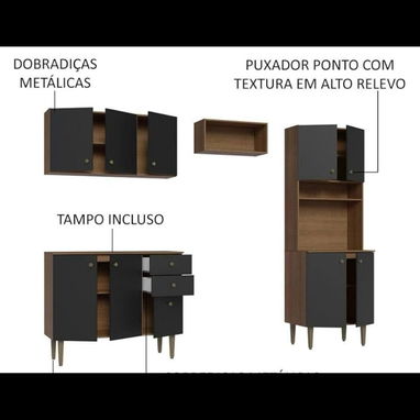 Muebles de cocina 4en1 importados nuevos en caja - 4/4