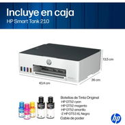 Impresora Hp Smart Tank 210 - Img 56568287