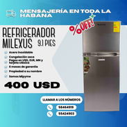 ❄️ REFRIGERADOR MILEXUS ⭕9.1 PIES 💲400 USD. - Img 52187484