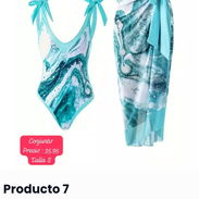 ✨Trusa enteriza estampada color verde aqua con estampado ✨ - Img 55768963