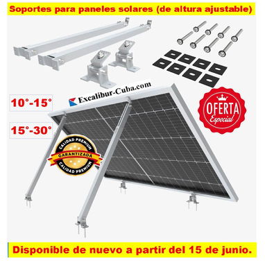 PANEL SOLAR SOPORTE - Img 122626293