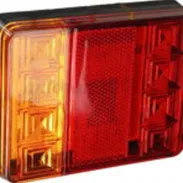 pareja de luces traseras led para trailler o remolques ,autos  medidas 12 cm horizontal 10 cm contactar solo por wassat - Img 49786613