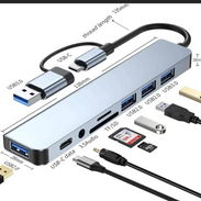 Adaptador multipuerto USB-C 8 en 1 a 15 USD - Img 57046179