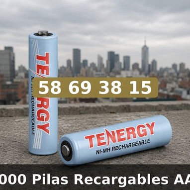 Pilas Recargables AAA Tenergy - 2/3