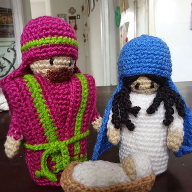 Nacimientos y adornos navideños a crochet. Personalizados y por encargo - 4/10