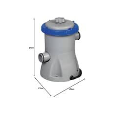 Bomba de filtrado de 1249 L para piscinas Bestway 58381 - 2/3