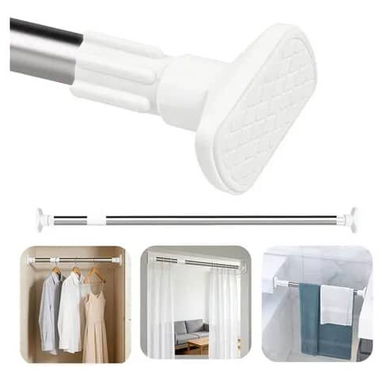 Cortinero de ducha extensible  ✔️Material: Acero inoxidable. Medidas: 110-200cm - 5/6