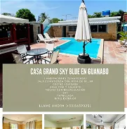 Renta casa con piscina con recirculación en Guanabo ,cocina equipada,parrillada,bar,56590251 - Img 45844636